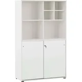 Schildmeyer Serie 400 Aktenschrank 100,1 x 41,0 x 167,2 cm weiß