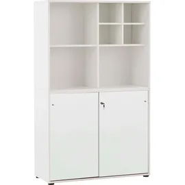 Schildmeyer Serie 400 Aktenschrank 100,1 x 41,0 x 167,2 cm weiß