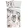 HIP Flanell Bettwäsche Isaci grey cm - Grau
