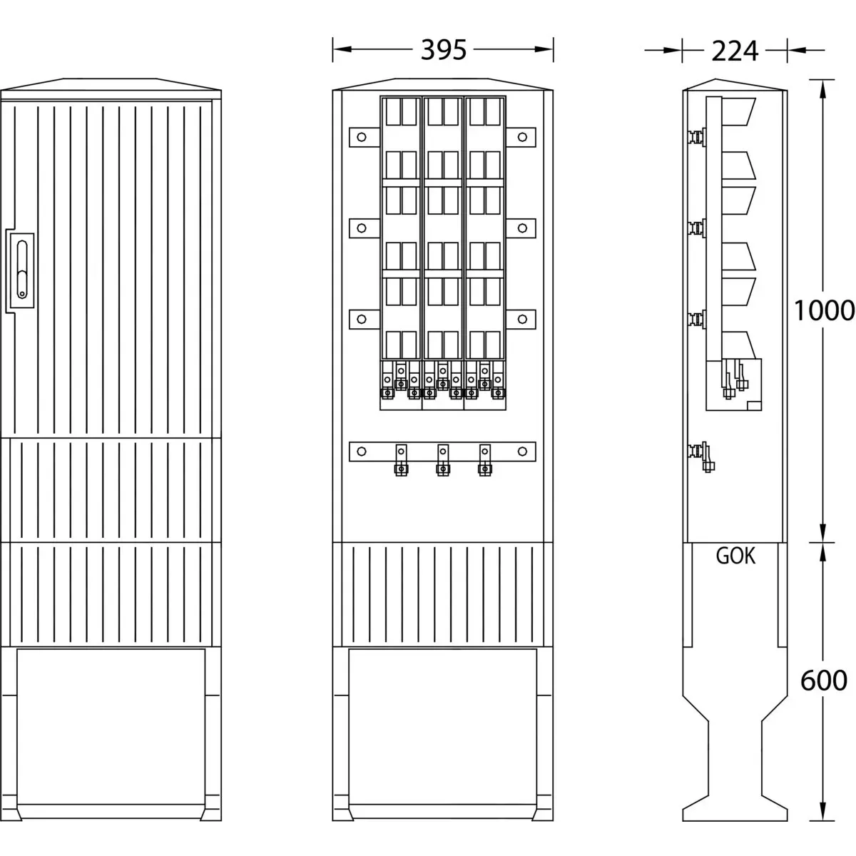 uesa Kabelverteilerschrank B030 FL