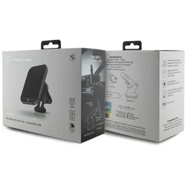 BMW BMMWCCDTPK 15W Induktionshalter Glas/Grill schwarz/schwarz MagSafe Signature Edition