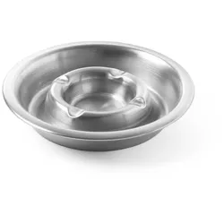 HENDI Aschenbecher mit Rinne, ⌀140x(H)30mm
