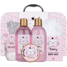 Accentra Princess Kitty Geschenkset 7-teiliges Duschset 110 ml