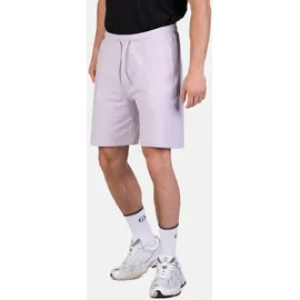 Sergio Tacchini Shorts SERGIO TACCHINI "ABBEY Herren", Mädchen, Gr. L, EURO-Größen, lila (orchid petal, weiß), 100% Baumwolle, Hosen Shorts, Shorts Herren, kurze Hose, Badeshorts, Strandshorts, Outdoor, Sale