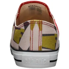 Ethletic Trainer White Cap Lo Cut Damen Camou Rot/Just Weiß 36