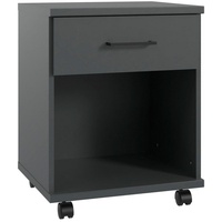 WIMEX Rollcontainer »Home Desk«, mit 1 Schublade, 46cm breit, 58cm hoch, grau