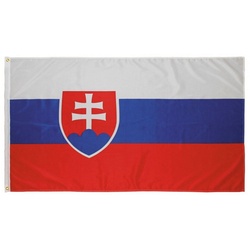 MFH Fahne Fahne 90 x 150 cm - Slowakei - weiß/blau/rot weiß