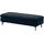 W.Schillig Eckcouch Leder 2-Sitzer Blau