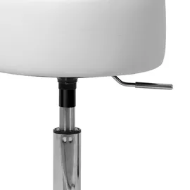 ML-Design Schminkhocker Kunstleder 33 x 65 x 38,5 cm Weiß