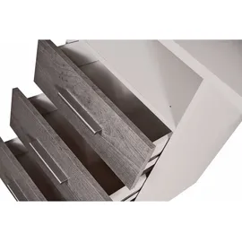 Dmora Eckschreibtisch Egeo Weiß