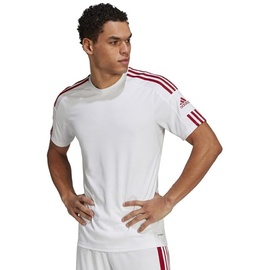 adidas Herren Squad 21 T Shirt, White/Tmpwrd, XL