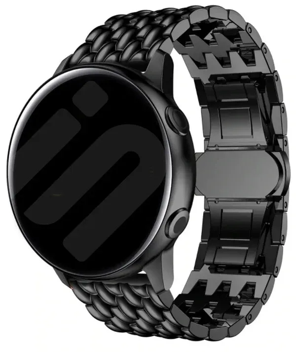 Strap-it Gard Pro Ultra 2+ Armband Stahl für Gard Pro Ultra 2+ - Schwarz - Butterfly-Verschluss