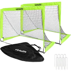 Fußballtore Set - Fußballtore - Pop-Up 120 x 90 cm GRÜN No Size