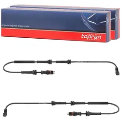 2x Topran Abs-sensor Raddrehzahl Vorne Beidseitig Passend Für Renault Espace: Sensor, Raddrehzahl A.b.s.: 30362 Abakus: 12002117 Ate: 24071150941 Auto
