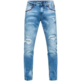 RUSTY NEAL MINO Straight Fit Hellblau 30
