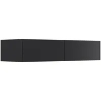 Magnolia home Hängekonsole Urban Slimline 2 Schubladen Push-to-open Grafit