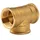 Tradecom Messing Gewinde-Fitting T-Stück 1 1/2"IG - 1 1/2"IG - 1 1/2"IG (DN 40) - schwere Ausführung