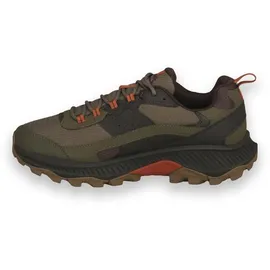 Merrell Speed Strike 2 Gore-Tex Olive - Grau/Braun/Rot - 43,5