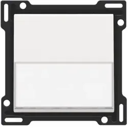 Niko Züblin 154-60905 Abdeckung für elektronischen Einfach Schalter oder Taster, white coated 15460905