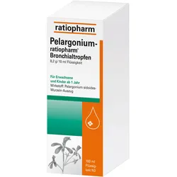 Pelargonium-ratiopharm Bronchialtropfen
