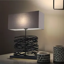 ETC Shop Schreib Tisch Lampe Grau