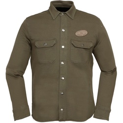 Modeka Oliwer, Jacke/Hemd - Dunkelgrün - 5XL