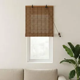 vidaXL Bambusrollo 50 x 160 cm Braun