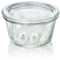 42x Weck Glas Gugelhupfglas mit Deckel Bundt cake 280 ml