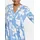 bonprix Maxikleid Blau/Weiß 44