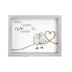 Steinbild Liebe Variante 1