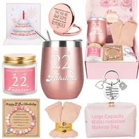 Awfrky 22. Geburtstag Frau, Geschenke für 22 Jährige Frauen, Lustige Coole Geschenke für Frau Schwester Ehefrau Tante Beste Freundin Nichte