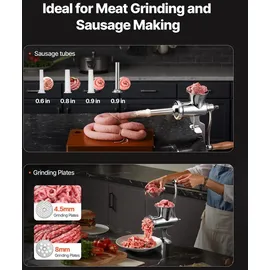 Vevor Fleischwolf Weiß