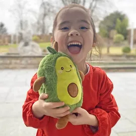KÖGLER Labertier Avocado wackelt - plappert alles nach 19 cm