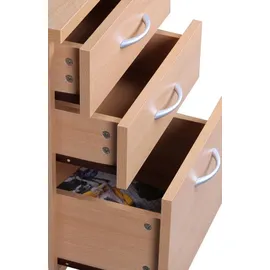 KADIMA DESIGN OTTAWA Rollcontainer 40 x 60 x 45 cm braun