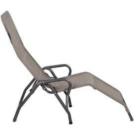 Siena Garden Bito Kippliege 139 x 72 x 118 cm taupe