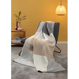 Biederlack Great Stone Wohndecke 220 x 240 cm Grau