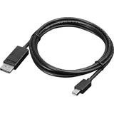 Lenovo DisplayPort zu Mini DisplayPort Kabel 2 m Schwarz