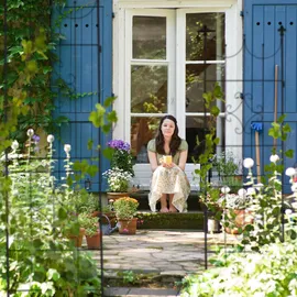 Relaxdays Rankgitter 183 x 46 x 1 cm Schwarz