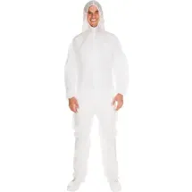 Franz-Mensch HYGOSTAR® PP Overall, fest 2760 , 1 Stück, Farbe: weiß, Größe: XXL