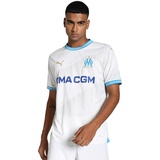 Puma Olympique de Marseille 771281-01 Home Jersey Replica T-Shirt Unisex White Größe S
