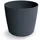 Prosperplast Blumentopf MILLY ROUND Anthrazit 19,6 cm