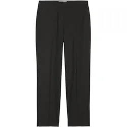 MARC O ́POLO Pants, cigarette fit, slit detail BLACK - 42