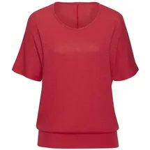 vivance by lascana Kurzarmshirt Korallenrot 36/38
