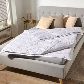 Traumschlaf Vierjahreszeiten Nature Kamelhaardecke, Füllung: 100% Kamelhaar 155x220 cm - weiß