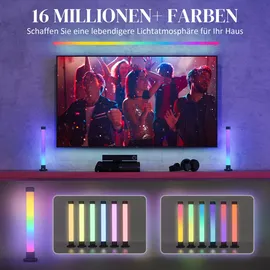 Homcom Tischlampe Weiß 2 St.