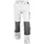 DASSY Hose Boston Damen WEIß/ZEMENTGRAU, Gr. 34