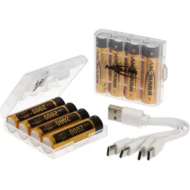 Ansmann Premium Li-Ion Akku AA 2000 mAh 8 St.