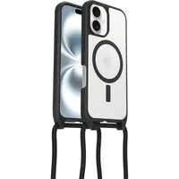 Otterbox iPhone 16 Handyhülle mit MagSafe transparent/schwarz