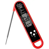 Fleischthermometer Zum Kochen Von Lebensmitteln, Digitale Temperatursonde Für Die Küche -50  300 °C, Faltbare Temperatursonde Für Backwaren Und Milchprodukte.