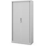 Jan Nowak Aktenschrank 90 x 45 x 185 cm Grau
